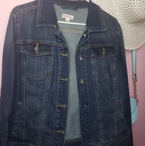 Merona dark denim jean jacket